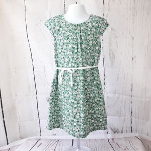 Carter's Girls Gree green Flowers Print Dress 5T